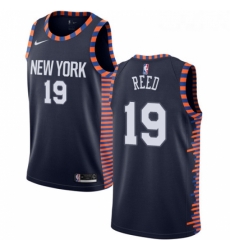 Womens Nike New York Knicks 19 Willis Reed Swingman Navy Blue NBA Jersey 2018 19 City Edition Womens Nike New York Knicks 19 Willis Reed Swingman Navy Blue NBA Jersey 2018 19 City Edition