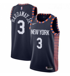 Womens Nike New York Knicks 3 Tim Hardaway Jr Swingman Navy Blue NBA Jersey 2018 19 City Edition Womens Nike New York Knicks 3 Tim Hardaway Jr Swingman Navy Blue NBA Jersey 2018 19 City Edition