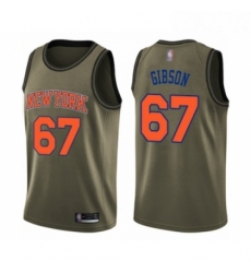 Youth New York Knicks 67 Taj Gibson Swingman Green Salute to Service Basketball Jersey Youth New York Knicks 67 Taj Gibson Swingman Green Salute to Service Basketball Jersey