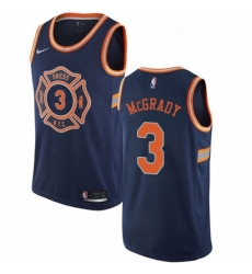 Youth Nike New York Knicks 3 Tracy McGrady Swingman Navy Blue NBA Jersey City Edition Youth Nike New York Knicks 3 Tracy McGrady Swingman Navy Blue NBA Jersey City Edition