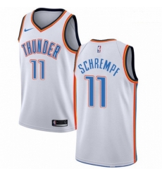 Mens Nike Oklahoma City Thunder 11 Detlef Schrempf Swingman White Home NBA Jersey Association Edition Mens Nike Oklahoma City Thunder 11 Detlef Schrempf Swingman White Home NBA Jersey Association Edition