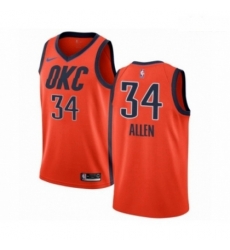 Mens Nike Oklahoma City Thunder 34 Ray Allen Orange Swingman Jersey Earned Edition Mens Nike Oklahoma City Thunder 34 Ray Allen Orange Swingman Jersey Earned Edition