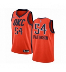 Mens Nike Oklahoma City Thunder 54 Patrick Patterson Orange Swingman Jersey Earned Edition Mens Nike Oklahoma City Thunder 54 Patrick Patterson Orange Swingman Jersey Earned Edition