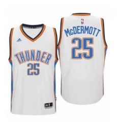 Mens Oklahoma City Thunder 25 Doug McDermott adidas White Player Swingman Jersey Mens Oklahoma City Thunder 25 Doug McDermott adidas White Player Swingman Jersey