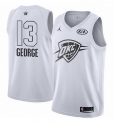 Youth Nike Jordan Oklahoma City Thunder 13 Paul George Swingman White 2018 All Star Game NBA Jersey Youth Nike Jordan Oklahoma City Thunder 13 Paul George Swingman White 2018 All Star Game NBA Jersey