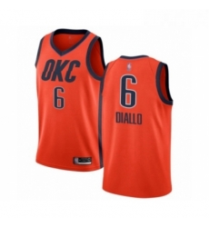 Youth Oklahoma City Thunder 6 Hamidou Diallo Orange Swingman Jersey Earned Edition Youth Oklahoma City Thunder 6 Hamidou Diallo Orange Swingman Jersey Earned Edition