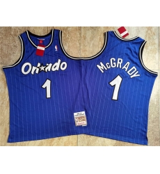 Magic 1 Tracy McGrady Blue 2003 04 Hardwood Classics Swingman Jersey Magic 1 Tracy McGrady Blue 2003 04 Hardwood Classics Swingman Jersey