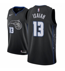 Men NBA 2018 19 Orlando Magic 13 Isaiah Briscoe City Edition Black Jersey Men NBA 2018 19 Orlando Magic 13 Isaiah Briscoe City Edition Black Jersey