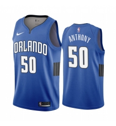Men Nike Orlando Magic 50 Cole Anthony Blue NBA Swingman Statement Edition 2019 2020 Jersey Men Nike Orlando Magic 50 Cole Anthony Blue NBA Swingman Statement Edition 2019 2020 Jersey