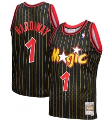Men Orlando Magic 1 Penny Hardaway Black 1994 95 Hardwood Classics Reload 3 0 Swingman Stitched Jersey Men Orlando Magic 1 Penny Hardaway Black 1994 95 Hardwood Classics Reload 3 0 Swingman Stitched Jersey