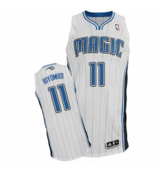 Mens Adidas Orlando Magic 11 Bismack Biyombo Authentic White Home NBA Jersey Mens Adidas Orlando Magic 11 Bismack Biyombo Authentic White Home NBA Jersey