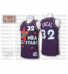 Mens Adidas Orlando Magic 32 Shaquille ONeal Authentic Purple 1995 All Star Throwback NBA Jersey Mens Adidas Orlando Magic 32 Shaquille ONeal Authentic Purple 1995 All Star Throwback NBA Jersey