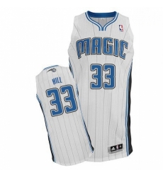 Mens Adidas Orlando Magic 33 Grant Hill Authentic White Home NBA Jersey Mens Adidas Orlando Magic 33 Grant Hill Authentic White Home NBA Jersey