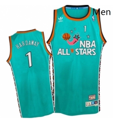 Mens Mitchell and Ness Orlando Magic 1 Penny Hardaway Authentic Light Blue 1996 All Star Throwback NBA Jersey Mens Mitchell and Ness Orlando Magic 1 Penny Hardaway Authentic Light Blue 1996 All Star Throwback NBA Jersey