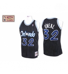 Mens Mitchell and Ness Orlando Magic 32 Shaquille ONeal Swingman Black Throwback NBA Jersey Mens Mitchell and Ness Orlando Magic 32 Shaquille ONeal Swingman Black Throwback NBA Jersey