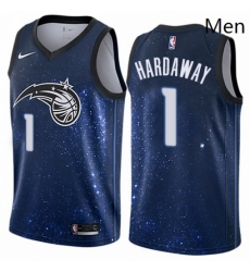 Mens Nike Orlando Magic 1 Penny Hardaway Swingman Blue NBA Jersey City Edition Mens Nike Orlando Magic 1 Penny Hardaway Swingman Blue NBA Jersey City Edition