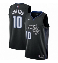 Mens Nike Orlando Magic 10 Evan Fournier Swingman Black NBA Jersey City Edition Mens Nike Orlando Magic 10 Evan Fournier Swingman Black NBA Jersey City Edition