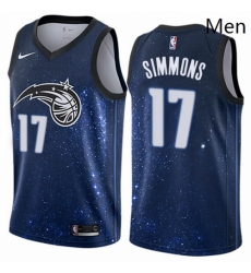 Mens Nike Orlando Magic 17 Jonathon Simmons Swingman Blue NBA Jersey City Edition Mens Nike Orlando Magic 17 Jonathon Simmons Swingman Blue NBA Jersey City Edition