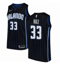 Mens Nike Orlando Magic 33 Grant Hill Swingman Black Alternate NBA Jersey Statement Edition Mens Nike Orlando Magic 33 Grant Hill Swingman Black Alternate NBA Jersey Statement Edition