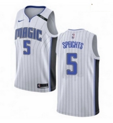 Mens Nike Orlando Magic 5 Marreese Speights Swingman NBA Jersey Association Edition Mens Nike Orlando Magic 5 Marreese Speights Swingman NBA Jersey Association Edition