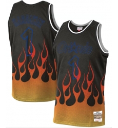 Orlando Magic 1 Penny Hardaway Black 1994 95 Hardwood Classics Flames Swingman Jersey Orlando Magic 1 Penny Hardaway Black 1994 95 Hardwood Classics Flames Swingman Jersey