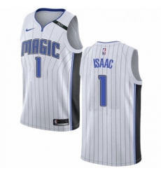 Womens Nike Orlando Magic 1 Jonathan Isaac Swingman NBA Jersey Association Edition Womens Nike Orlando Magic 1 Jonathan Isaac Swingman NBA Jersey Association Edition