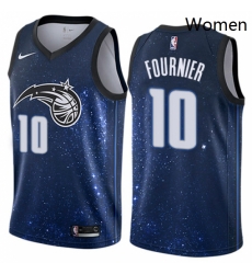 Womens Nike Orlando Magic 10 Evan Fournier Swingman Blue NBA Jersey City Edition Womens Nike Orlando Magic 10 Evan Fournier Swingman Blue NBA Jersey City Edition
