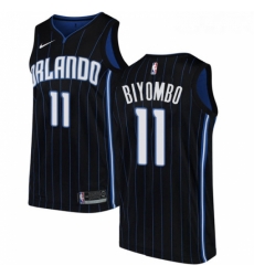 Womens Nike Orlando Magic 11 Bismack Biyombo Swingman Black Alternate NBA Jersey Statement Edition Womens Nike Orlando Magic 11 Bismack Biyombo Swingman Black Alternate NBA Jersey Statement Edition