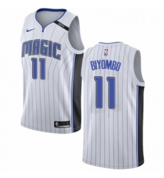 Womens Nike Orlando Magic 11 Bismack Biyombo Swingman NBA Jersey Association Edition Womens Nike Orlando Magic 11 Bismack Biyombo Swingman NBA Jersey Association Edition