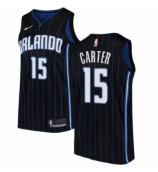 Womens Nike Orlando Magic 15 Vince Carter Authentic Black Alternate NBA Jersey Statement Edition Womens Nike Orlando Magic 15 Vince Carter Authentic Black Alternate NBA Jersey Statement Edition