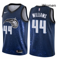 Womens Nike Orlando Magic 44 Jason Williams Swingman Blue NBA Jersey City Edition Womens Nike Orlando Magic 44 Jason Williams Swingman Blue NBA Jersey City Edition
