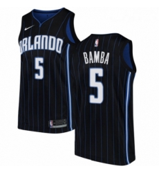 Womens Nike Orlando Magic 5 Mohamed Bamba Authentic Black NBA Jersey Statement Edition Womens Nike Orlando Magic 5 Mohamed Bamba Authentic Black NBA Jersey Statement Edition