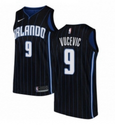 Womens Nike Orlando Magic 9 Nikola Vucevic Authentic Black Alternate NBA Jersey Statement Edition Womens Nike Orlando Magic 9 Nikola Vucevic Authentic Black Alternate NBA Jersey Statement Edition