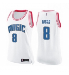 Womens Orlando Magic 8 Terrence Ross Swingman White Pink Fashion Basketball Jersey Womens Orlando Magic 8 Terrence Ross Swingman White Pink Fashion Basketball Jersey