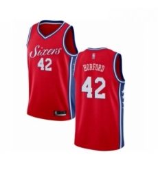 Mens Philadelphia 76ers 42 Al Horford Swingman Red Basketball Jersey Statement Edition Mens Philadelphia 76ers 42 Al Horford Swingman Red Basketball Jersey Statement Edition