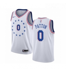 Womens Nike Philadelphia 76ers 0 Justin Patton White Swingman Jersey Earned Edition Womens Nike Philadelphia 76ers 0 Justin Patton White Swingman Jersey Earned Edition