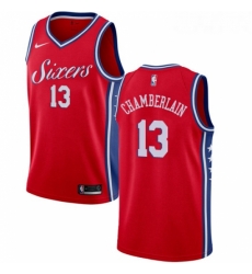 Womens Nike Philadelphia 76ers 13 Wilt Chamberlain Authentic Red Alternate NBA Jersey Statement Edition Womens Nike Philadelphia 76ers 13 Wilt Chamberlain Authentic Red Alternate NBA Jersey Statement Edition