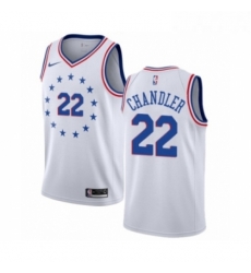 Womens Nike Philadelphia 76ers 22 Wilson Chandler White Swingman Jersey Earned Edition Womens Nike Philadelphia 76ers 22 Wilson Chandler White Swingman Jersey Earned Edition