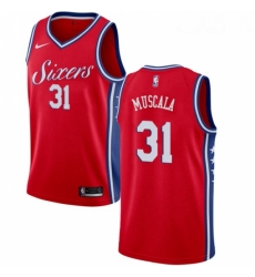 Youth Nike Philadelphia 76ers 31 Mike Muscala Swingman Red NBA Jersey Statement Edition Youth Nike Philadelphia 76ers 31 Mike Muscala Swingman Red NBA Jersey Statement Edition