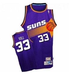 Mens Adidas Phoenix Suns 33 Grant Hill Swingman Purple Throwback NBA Jersey Mens Adidas Phoenix Suns 33 Grant Hill Swingman Purple Throwback NBA Jersey