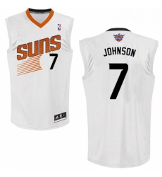 Mens Adidas Phoenix Suns 7 Kevin Johnson Swingman White Home NBA Jersey Mens Adidas Phoenix Suns 7 Kevin Johnson Swingman White Home NBA Jersey