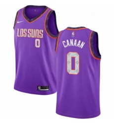 Mens Nike Phoenix Suns 0 Isaiah Canaan Swingman Purple NBA Jersey 2018 19 City Edition Mens Nike Phoenix Suns 0 Isaiah Canaan Swingman Purple NBA Jersey 2018 19 City Edition