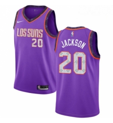 Mens Nike Phoenix Suns 20 Josh Jackson Swingman Purple NBA Jersey 2018 19 City Edition Mens Nike Phoenix Suns 20 Josh Jackson Swingman Purple NBA Jersey 2018 19 City Edition