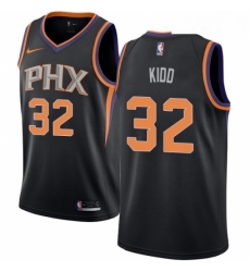 Mens Nike Phoenix Suns 32 Jason Kidd Swingman Black Alternate NBA Jersey Statement Edition Mens Nike Phoenix Suns 32 Jason Kidd Swingman Black Alternate NBA Jersey Statement Edition
