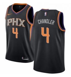 Mens Nike Phoenix Suns 4 Tyson Chandler Swingman Black Alternate NBA Jersey Statement Edition Mens Nike Phoenix Suns 4 Tyson Chandler Swingman Black Alternate NBA Jersey Statement Edition