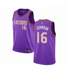 Mens Phoenix Suns 16 Tyler Johnson Authentic Purple Basketball Jersey 2018 19 City Edition Mens Phoenix Suns 16 Tyler Johnson Authentic Purple Basketball Jersey 2018 19 City Edition