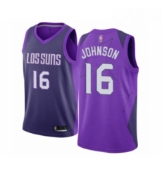 Mens Phoenix Suns 16 Tyler Johnson Authentic Purple Basketball Jersey City Edition Mens Phoenix Suns 16 Tyler Johnson Authentic Purple Basketball Jersey City Edition