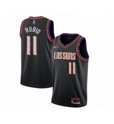 Suns 11 Ricky Rubio Black Basketball Swingman City Edition 2019 20 Jersey Suns 11 Ricky Rubio Black Basketball Swingman City Edition 2019 20 Jersey