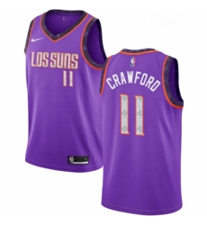 Youth Nike Phoenix Suns 11 Jamal Crawford Swingman Purple NBA Jersey 2018 19 City Edition Youth Nike Phoenix Suns 11 Jamal Crawford Swingman Purple NBA Jersey 2018 19 City Edition