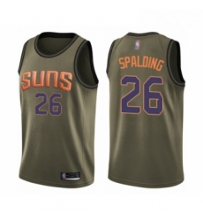 Youth Phoenix Suns 26 Ray Spalding Swingman Green Salute to Service Basketball Jersey Youth Phoenix Suns 26 Ray Spalding Swingman Green Salute to Service Basketball Jersey